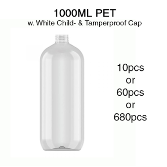 1000ML PET Bottle - m. Cap