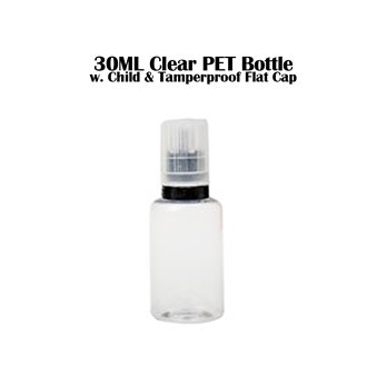 30ML Clear PET Bottle -...